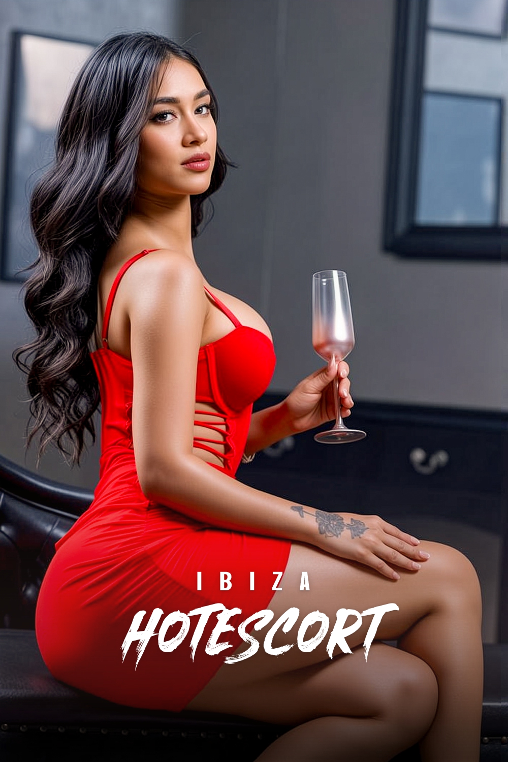 Book Andrea for top Ibiza escort service