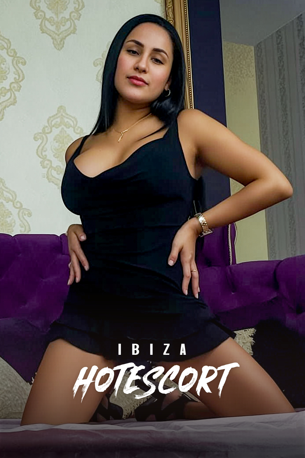 Hot Karla Colombian brunette escort in Ibiza