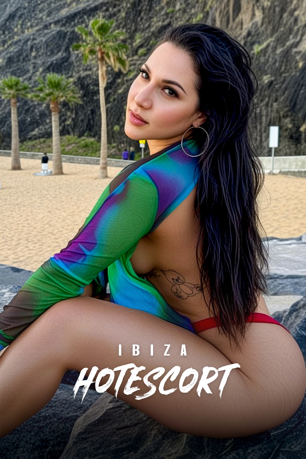 Hot Veronica Dominican escort in Ibiza with a big booty